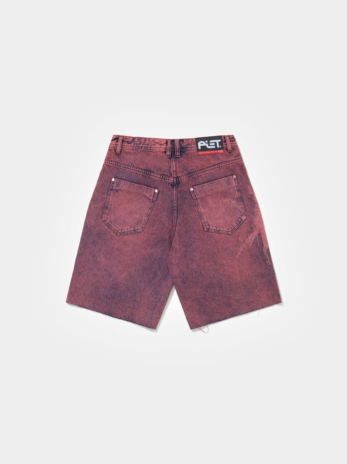 Bermuda Oakley x Piet Distressed Denim Shorts  - Violet