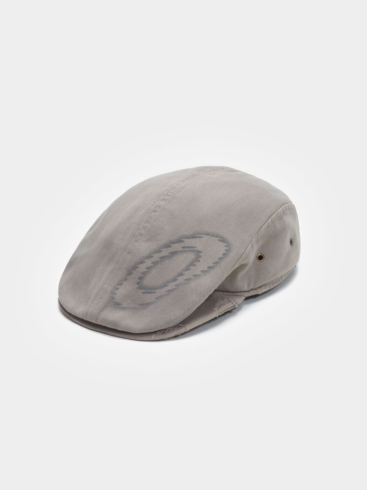 Boina Oakley x Piet Distressed Static Beret - Light Grey