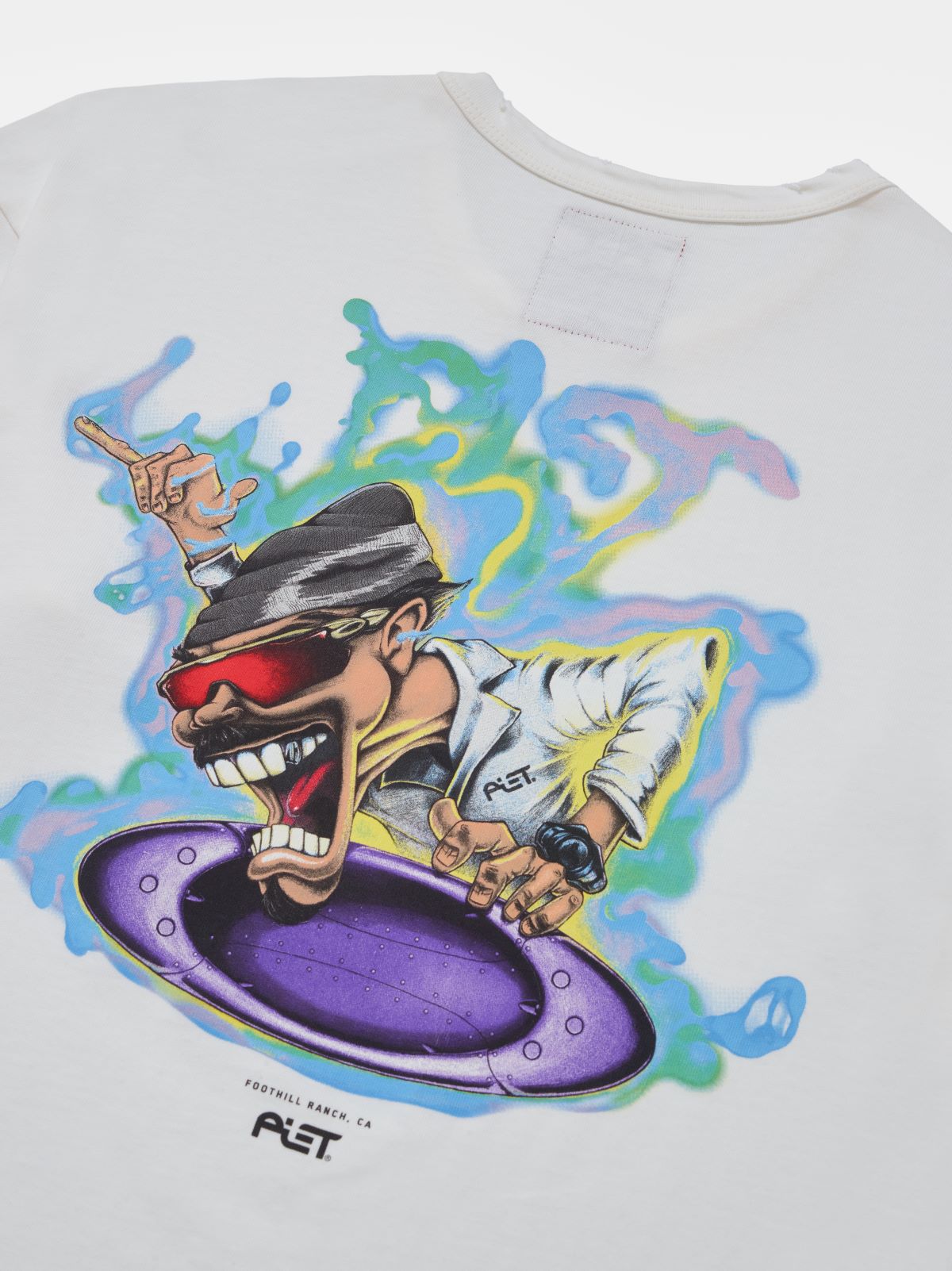 Camiseta Oakley x Piet Mad Science - Bone White