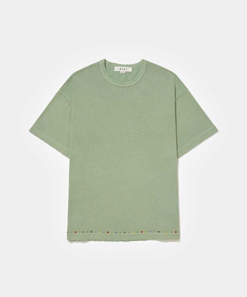 Camiseta Piet Gems Distressed - Recreational Experiment | Olive